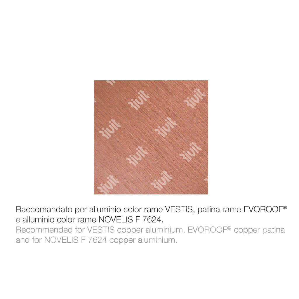 AFTCOPPER-Blind rivet Alu COPPER/Steel DH 4,0x12,0