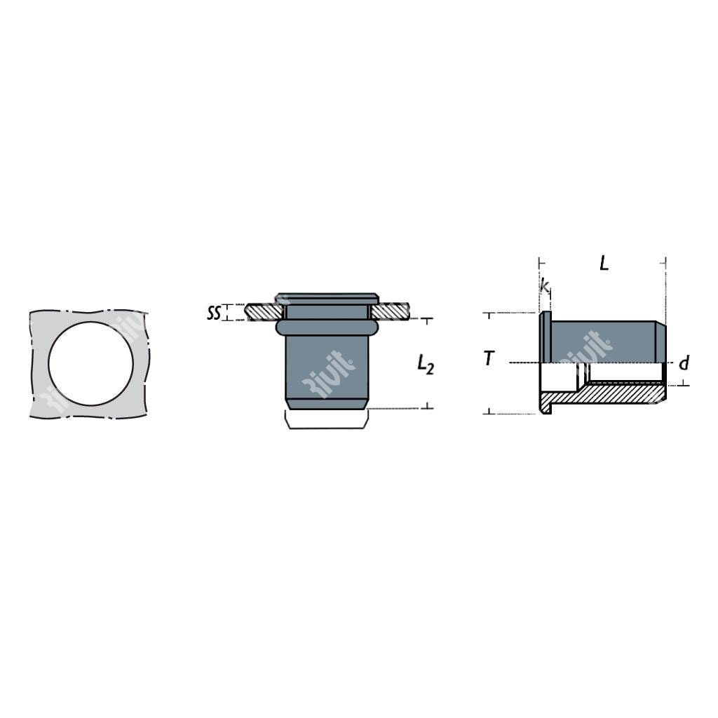 FTC-Rivsert Fe f.5,0 ss0,5-1,5 M3/015