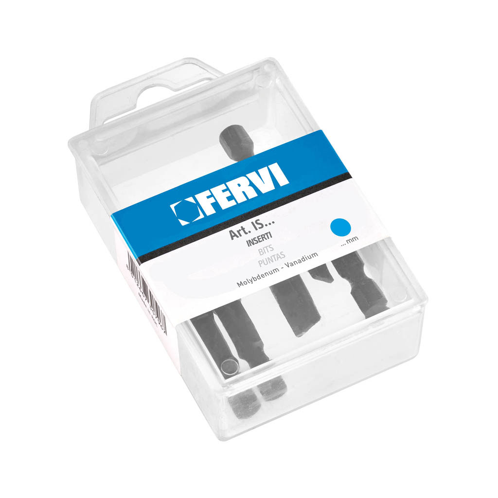 FERVI-Inseritore a Taglio Att.1/4"x Viti d.3,5x25x0,6mm 3,5x25