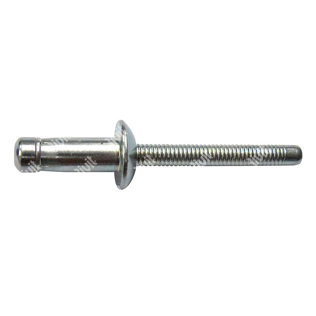 LOCKRIV-Blind rivet Steel/Steel gr 2,8-4,8 DH 6,4x10,5