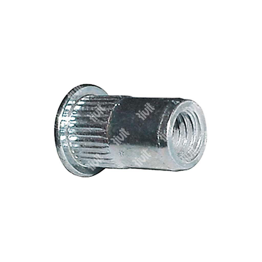 FTC-Z-BOXRIV-Rivsert Fe f.9,0 ss0,5-3,0 (25pz) Zigr. M6/030