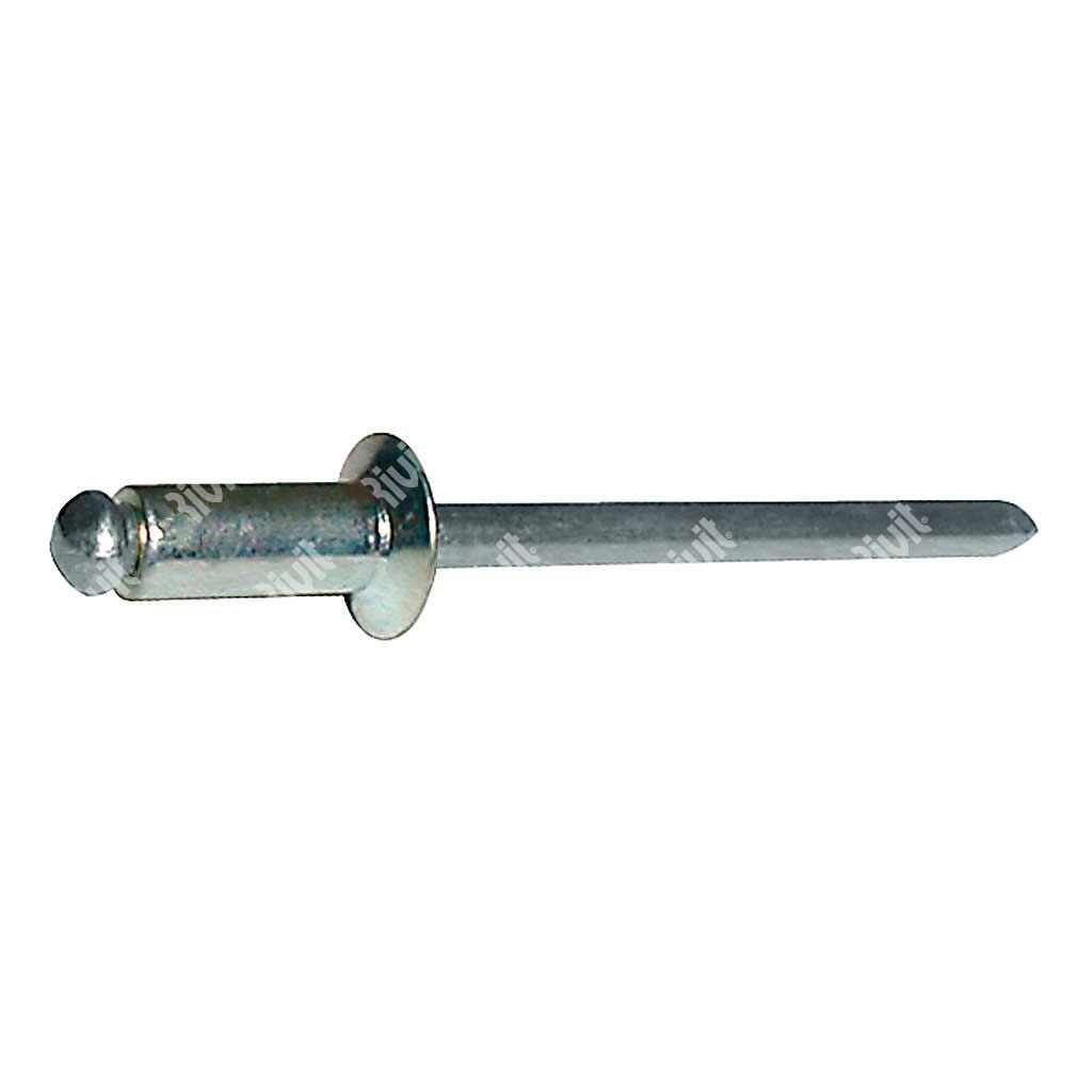 IISA2-Blind rivet Stainless steel 304/Stainless st h.4,1 CSKH7,5 4,0x12,0