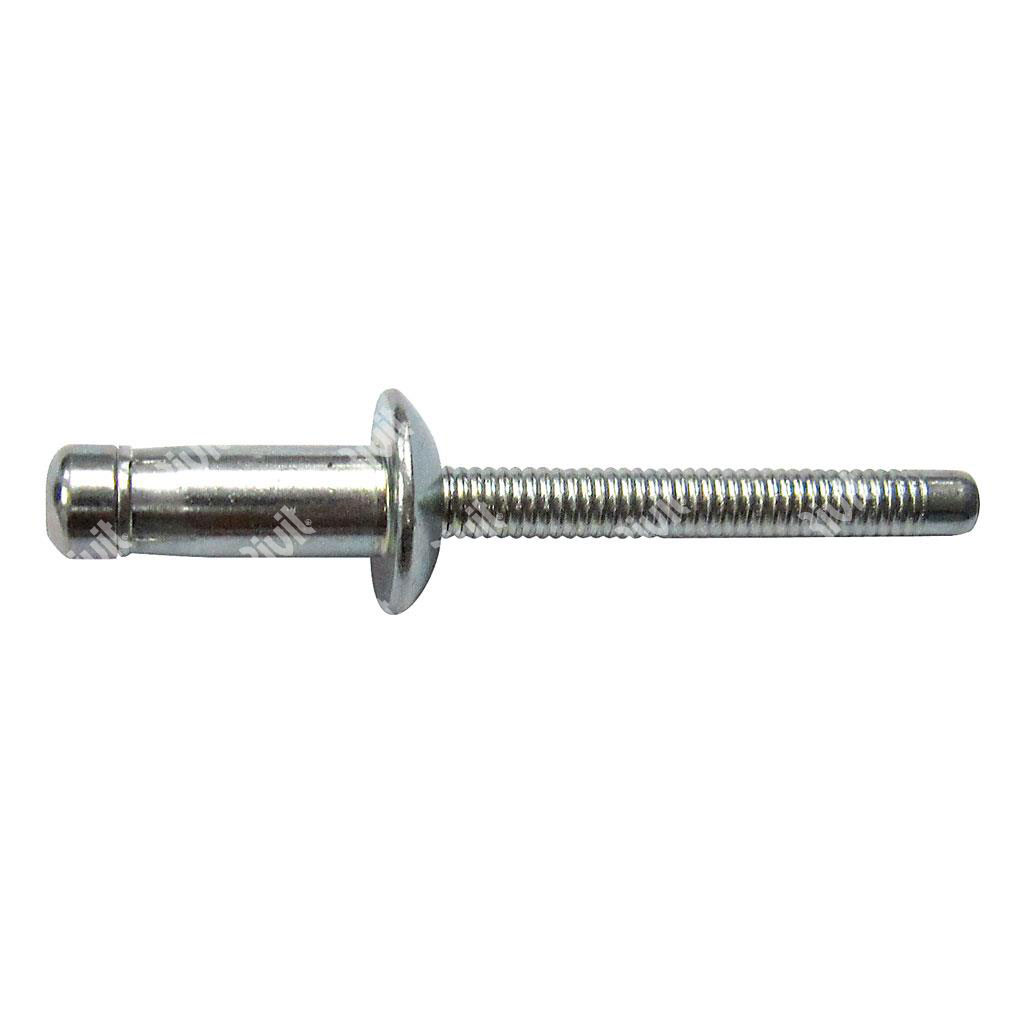 LOCKRIV-Blind rivet Steel/Steel gr 19,0-22,0 DH 7,8x28,5