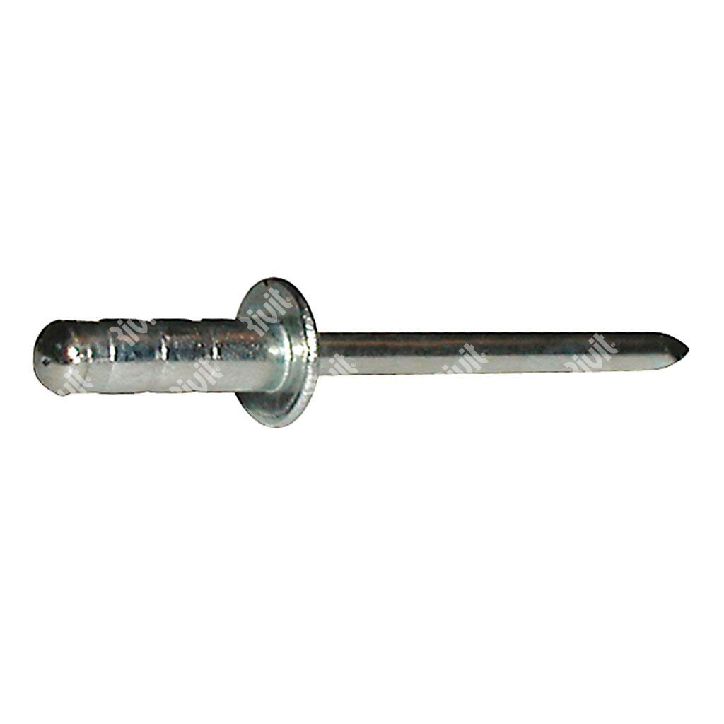 MULTIGRIPRIV-Blind rivet Steel/Steel gr 4,0-12,0 D H 4,8x17,0