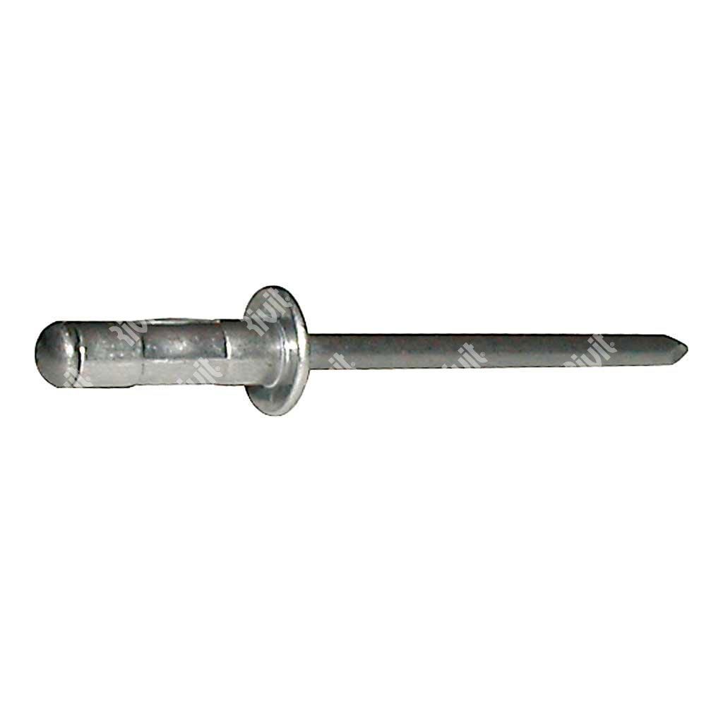 MULTIGRIPRIV-Rivetto Alluminio/Inox TT ss6,4-12,7 4,8x16,9