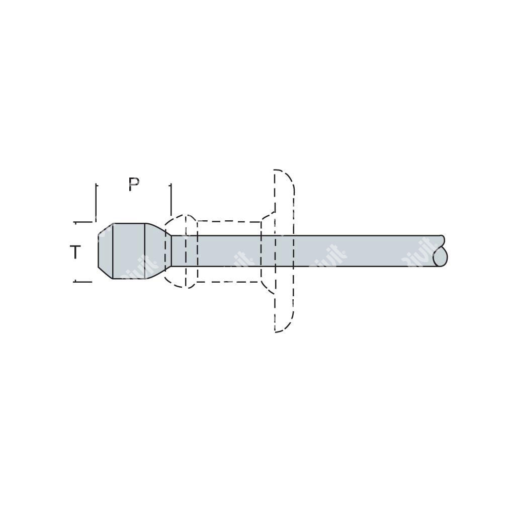 BR 4,0-Standard long mandrel d.2,79 (green) x foro d.4,0