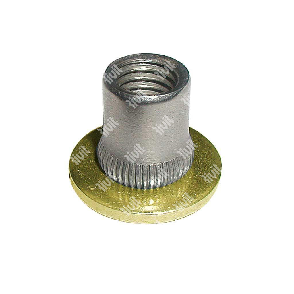 IRC-Z-A2Rivsert Stainless steel A2 h.11,0 gr1,0-3, 5 knur. RH M8/035