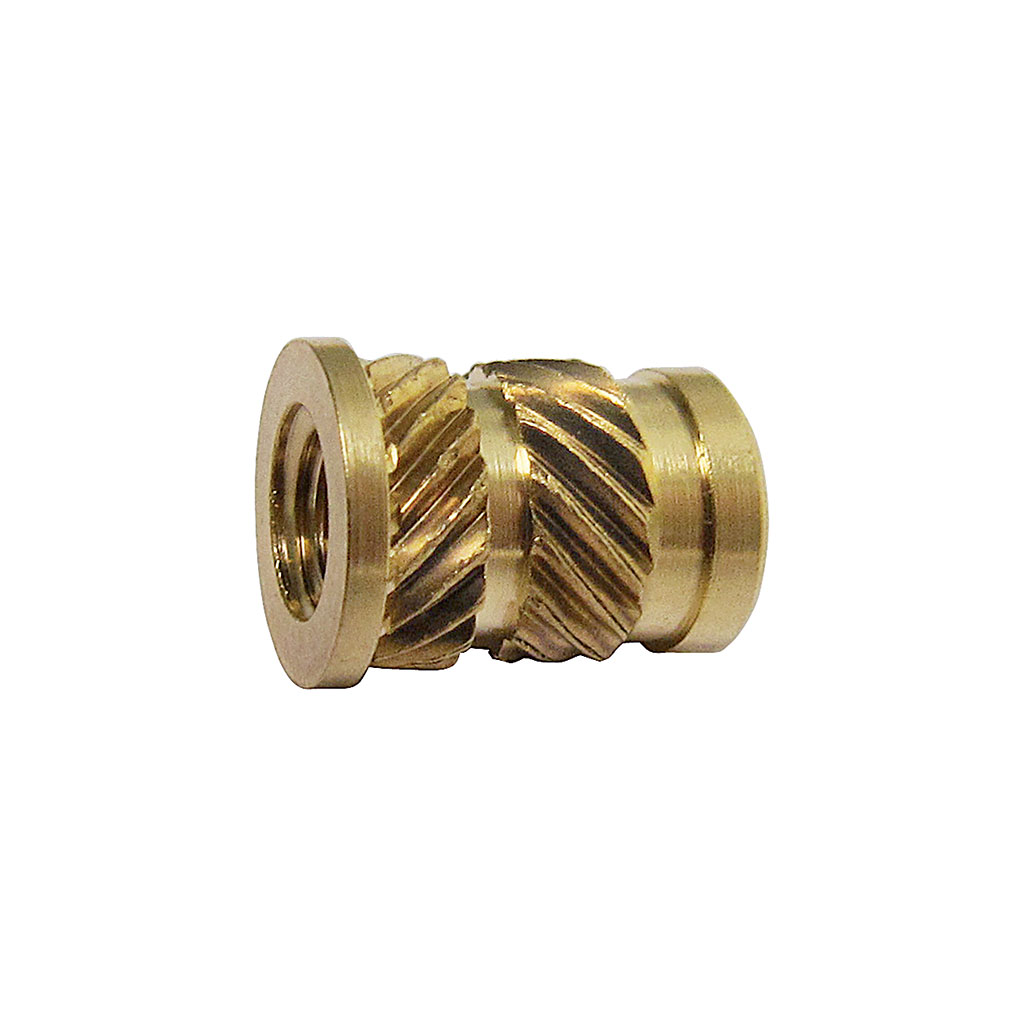 RHSL-Brass rivet nut with head h.6,40 - de.7,1 - h.9,5 - H 7,90x1,09 RHSL-M5