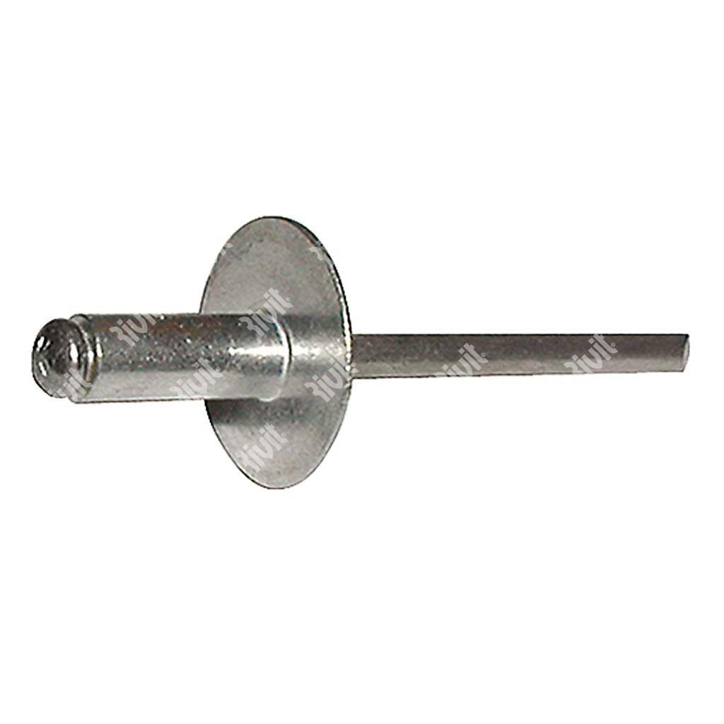 AFL12-BOXRIV-Blind rivet Alu/Steel LH12 (50pcs) 4,0x10,0 TL12