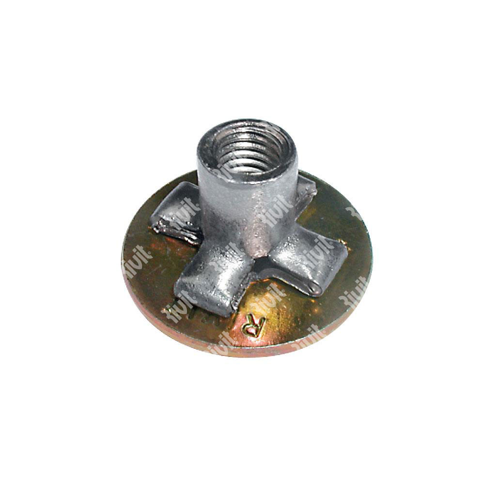TUBRIV-Cylindrical Rivet nut Steel h.7,5 gr.0.5-4, 45 DH M5x22