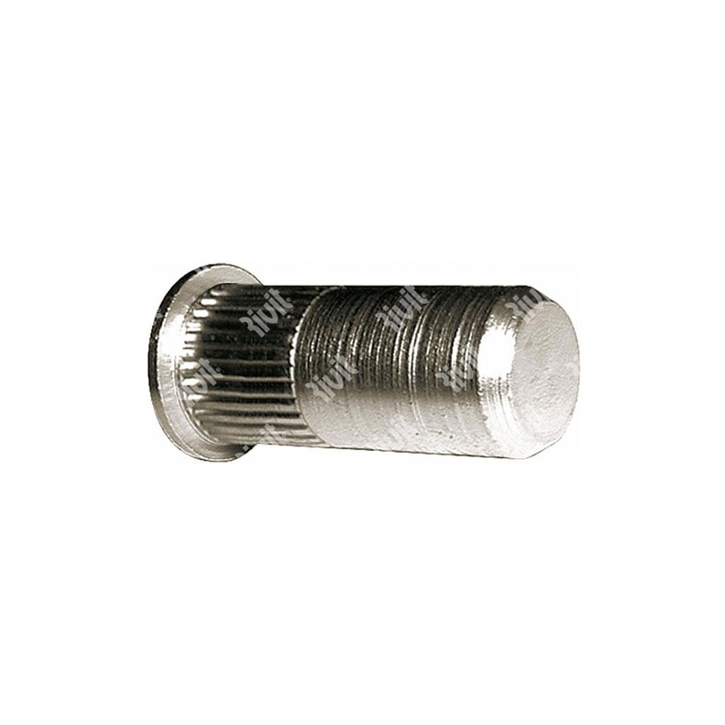 SITC-Z-A2-Close end Rivsert Stainless steel A2 h.1 gr0,5-3,0 knurled DH M8/035