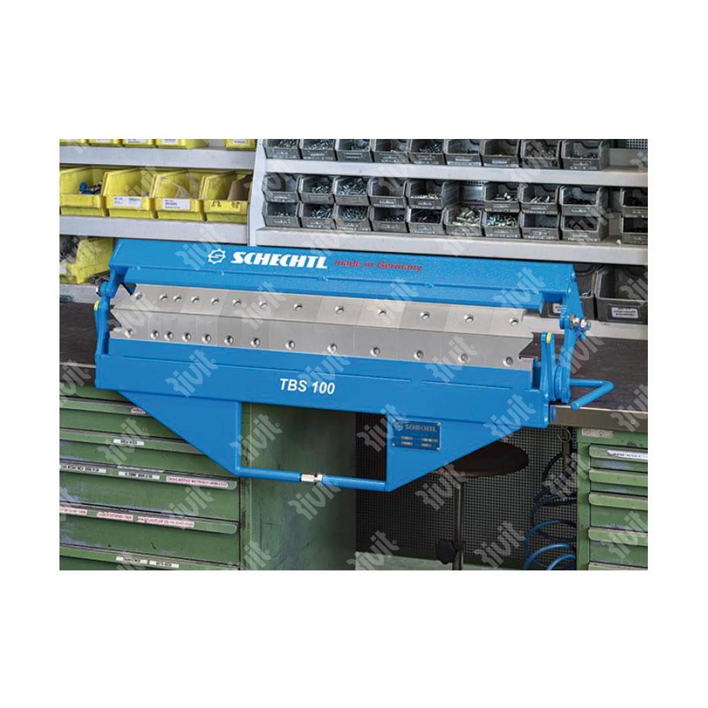 SCHECHTL-Portable bending machine 1mt w/segment quick clamping system - L.1000mm - weight 80kg TBS100