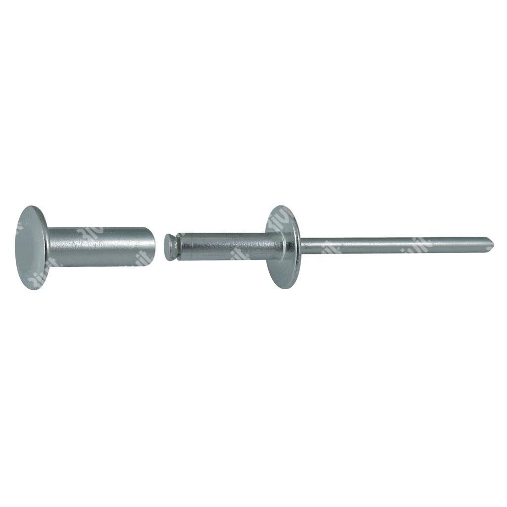 CANRIV-Connecting rivet Steel/steel zp gr. 17,48-22,23mm 4,8x16,0