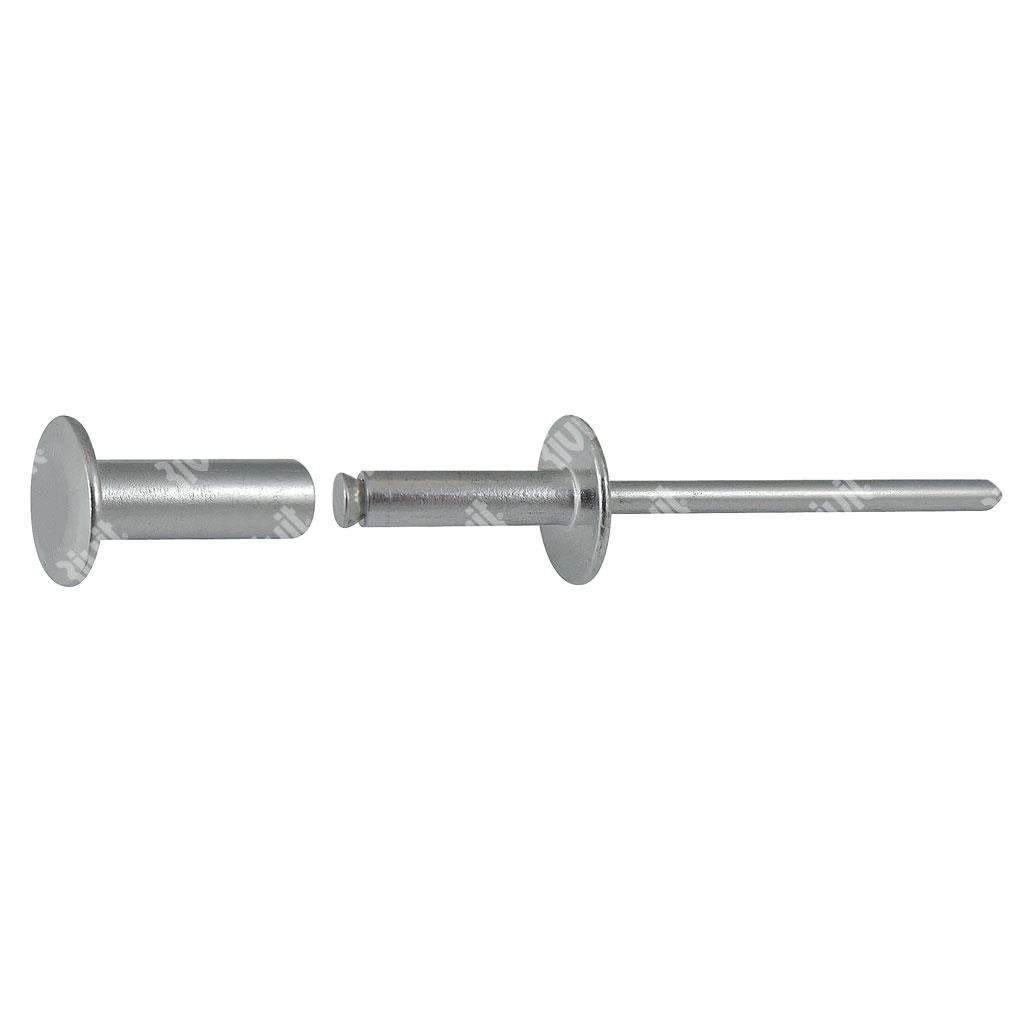 CANRIV-Connecting rivet Aluminium/steel zp gr. 17,48-22,23mm 4,8x16,0