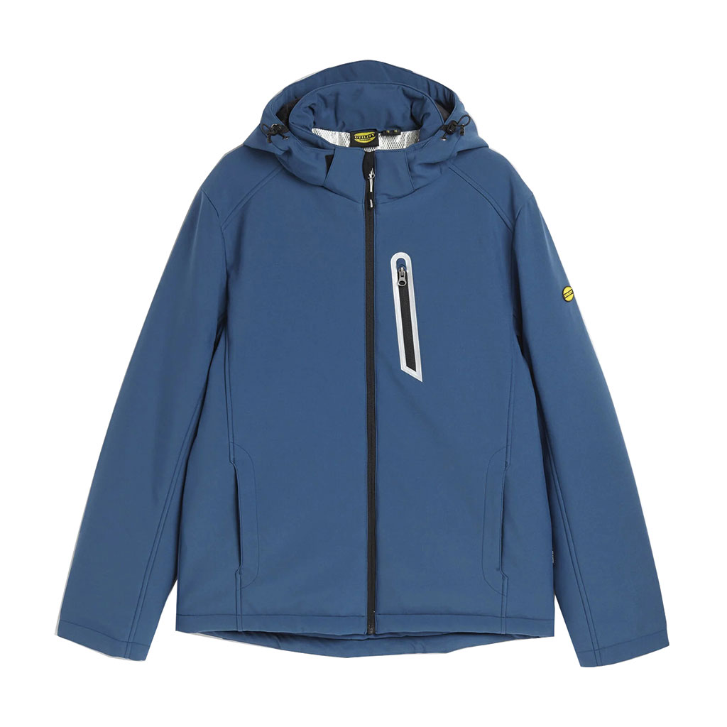 DIADORA-Giacca Padded Softshell Sail blu tg.L