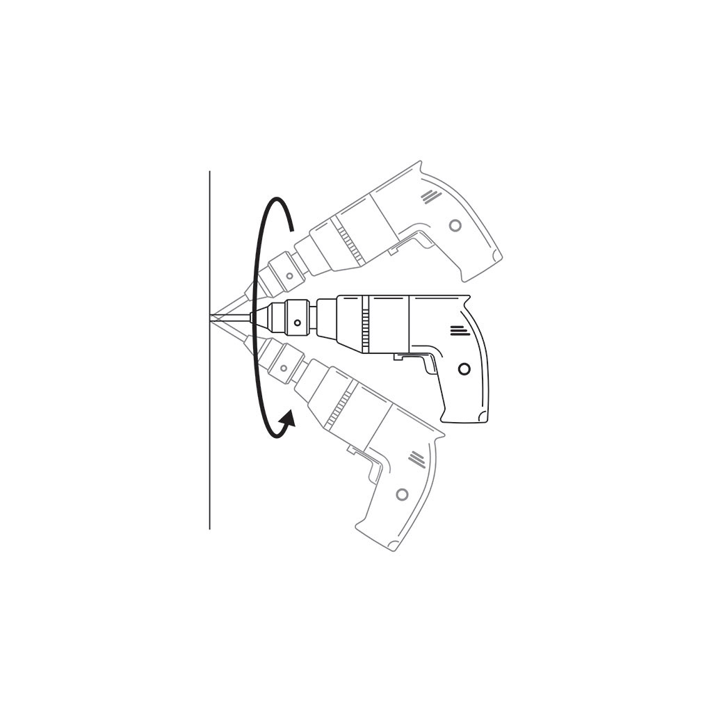 FERVI-Serie fresa diamantate x la foratura a secco M14  6-14mm P034/05S