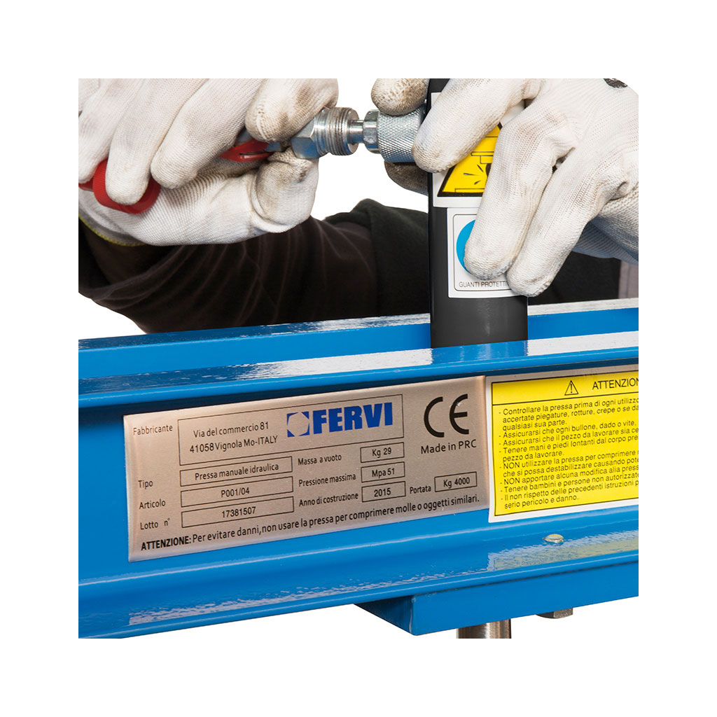 FERVI-Hydraulic shop press P001/04