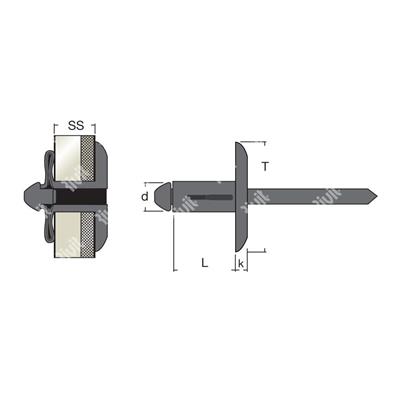 TRIPLASTRIV12-Riv.Plastica NERO ss3,0-6,0 4,8x18,0