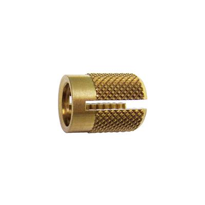RBL-Brass threaded rivet nut h.12,6- hole d.8,0 M6x12,6