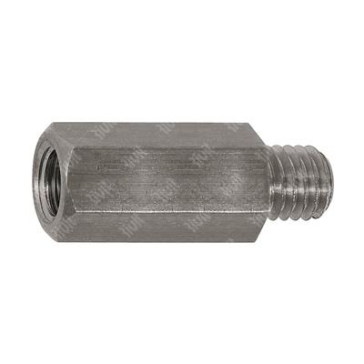 DAC-ST Galvanised spacer hex.11 M8x20