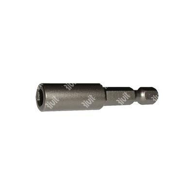 Socket wrench Att.1/4" (CA08075) E.8x75