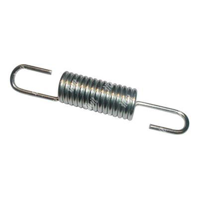 Tension spring C70 - white zinc plated steel TR.38/145