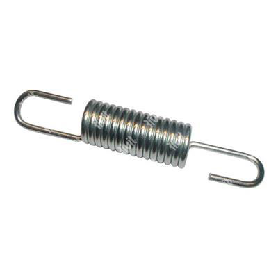 Tension spring C70 - white zinc plated steel TR.42/152