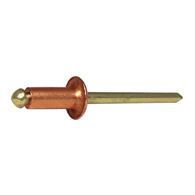 ROT-Blind rivet Copper/Brass DH 3,2x7,0