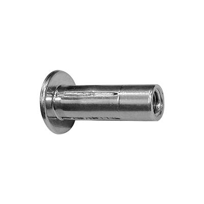 TUBRIV-Cylindrical Rivet nut Steel h.11,5 gr.0.5-7 ,1 DH M8x30