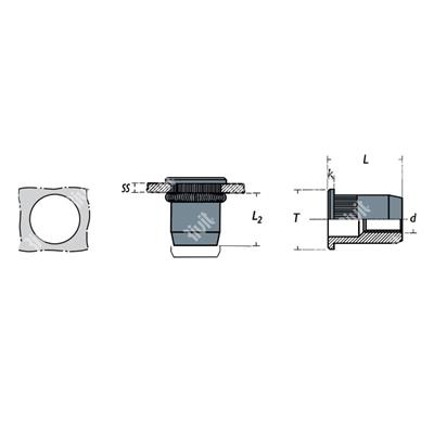 FTC-Z-Rivsert Fe f.7,0 ss0,5-2,5 Zigr. M5/025