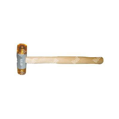 Plastic Hammer with Replaceable Plastic Faces 160g MR3477122
