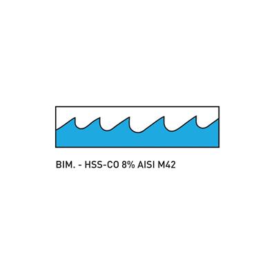 FERVI-Sega tazza BI-METAL per lamiera d.44mm