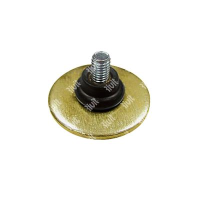 NPTC-Prensert EPDM Brass Anti-chatter gr0,4-4,0 DH M4