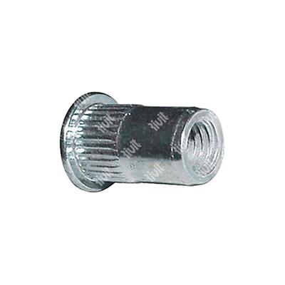 FTC-Z-Rivsert Steel h.6,0 gr2,0-3,5 knurled DH M4/035