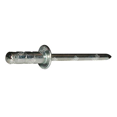 MULTIGRIPRIV-Blind rivet Steel/Steel gr 1,0-9,0 DH 4,8x14,0