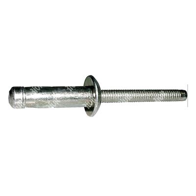 LOCKRIV-PLUS-Blind rivet Steel/Steel gr 2,0-4,5 DH 6,5x10,5