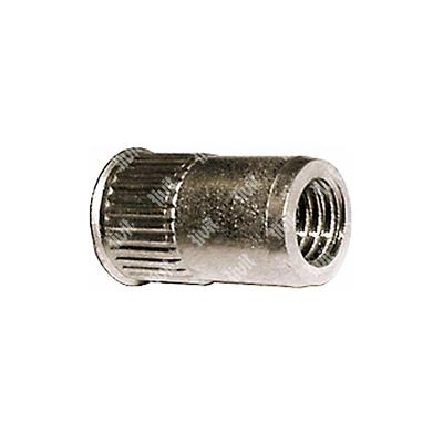 IRC-Z-A2-Rivsert Stainless steel A2 h.13 gr1,0-3,5 knur. RH M10/035