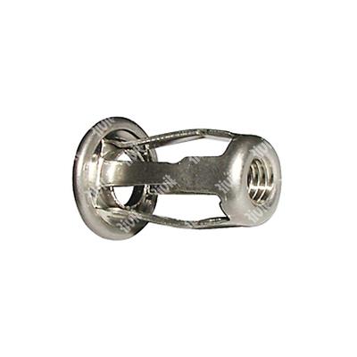 JACKRIVA4-BOXRIV-Rivet nut Stainless steel A4 h.15 gr5,0-12,0 (10pcs) M8/L/L=25,2