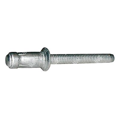 LOCKRIV-Rivetto Alluminio/Alluminio TS ss5,8-7,8 6,4x13,5