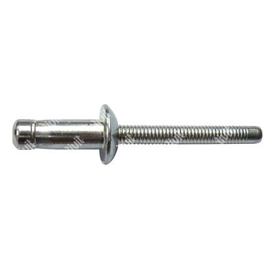 LOCKRIV-Blind rivet Steel/Steel gr 25,8-28,8 DH 6,4x35,5