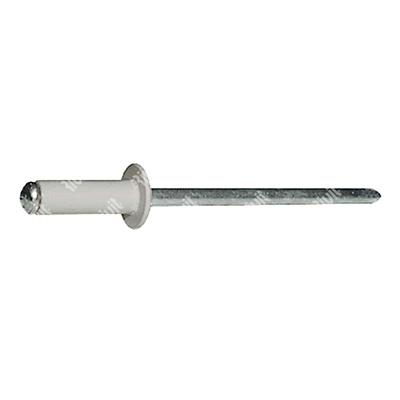 AFT7047-Blind rivet Alu RAL7047/Steel DH 4,8x12,0