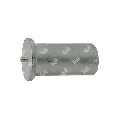 BFX-Boccola filettata a saldare Inox M3xh15xde5,0