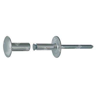 CANRIV-Connecting rivet Steel/steel zp gr. 53,98-60,33mm 6,4x52,0