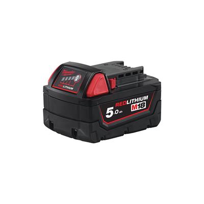 MILWAUKEE-M18 B5 -Batteria 18V Li-ion 5.0Ah M18 B5