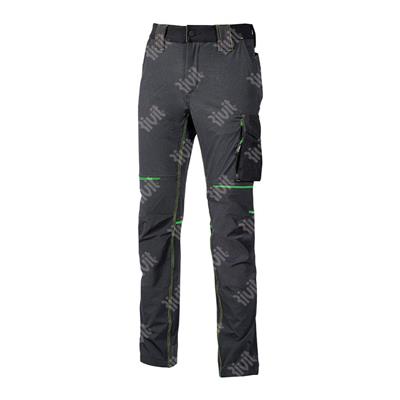 UPOWER-Pantalone WORLD RL Grigio/Verde Tg.XXL