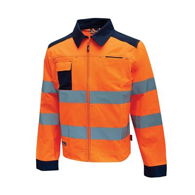 UPOWER-Giacca GLARE arancio Fluo Tg.XXL