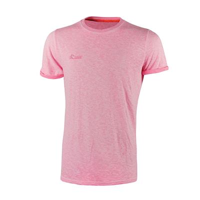 UPOWER-T-Shirt FLUO Rosa  manica corta Tg.XL