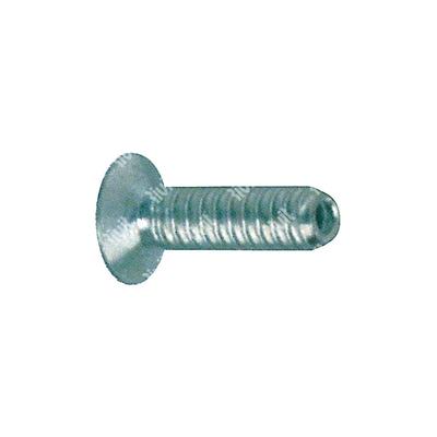 SCFT-Rivetto Acciaio TT in cartuccia(21pz) 3,5x14,1