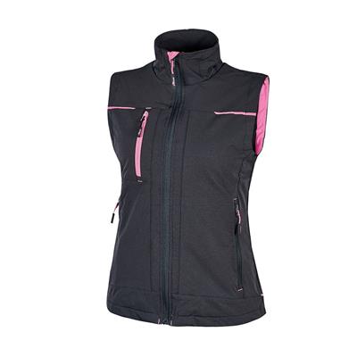 UPOWER-Gilet SATURN Grigio Fucsia Tg.XL