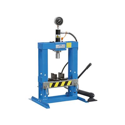 FERVI-Hydraulic shop press w/bench and moveable piston P001/10